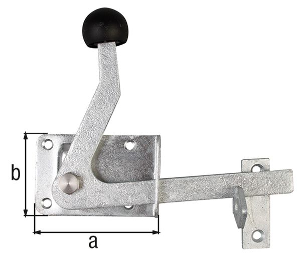 Produktbild Alberts Gartentorfalle, feuerverzinkt, Platten Breite 80 mm, Höhe 55 mm