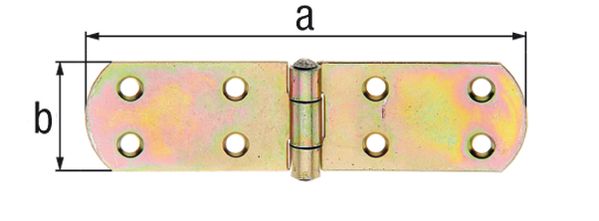 Produktbild Alberts Kistenband, Edelstahl, LxB 200x35x2 mm bild 2