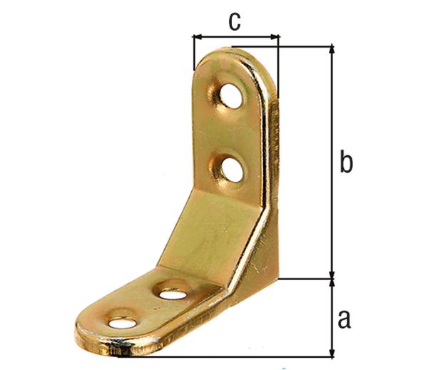 Produktbild Alberts Zierwinkel, geprägt, aluminiumgrau kunststoffbeschichtet, TxHxB 130x130x21 mm