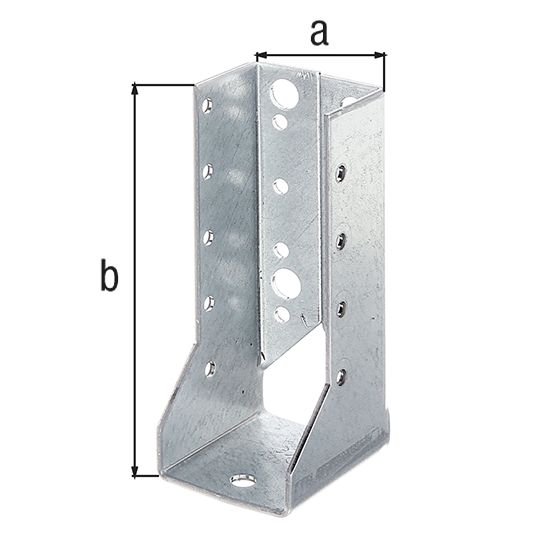Produktbild Alberts Balkenschuh, Typ B, sendzimirverzinkt, lichte Breite 80, Höhe 120 mm
