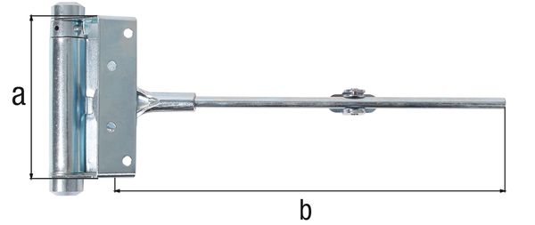 Produktbild Alberts Tür- und Torschließer, verzinkt, HxL 100x242 mm, Karte à 1 St.