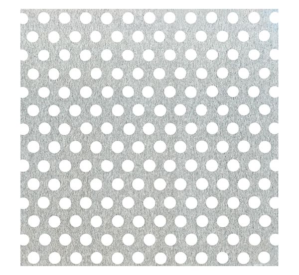 Produktbild Alberts Lochblech, Lochung rund Ø2 mm, Alu natur, BxLxS 120 x 1000 x 0,8 mm