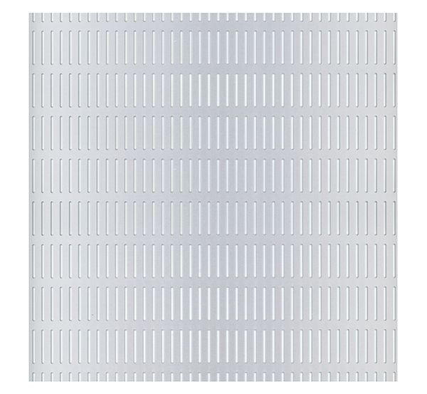 Produktbild Alberts Lochblech Schlitz, Alu silber elox., BxLxS 200 x 1000 x 0,8 mm