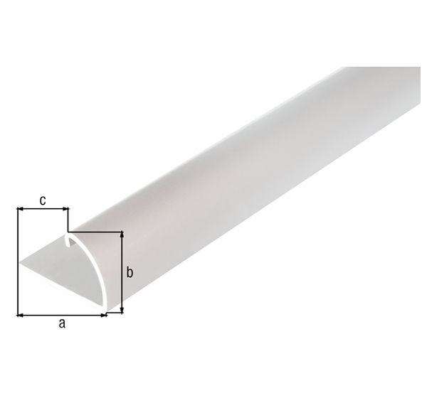 Produktbild Alberts Abschlussprofil, Alu gold elox., LxBxHxlichte H 1000x24,5x13,5x9mm
