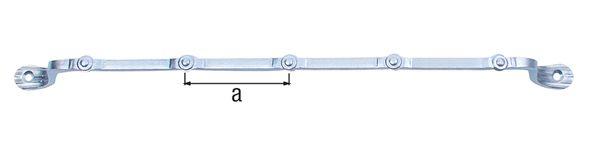 Produktbild Alberts Quertraverse Secofix, Befest. Außenwand, galv.verzinkt, Gesamtbreite 800 mm