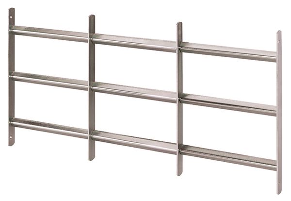 Produktbild Alberts Fenstergitter Venlo ausziehbar galv. blau verzinkt HxB-B 300x700-1050 mm