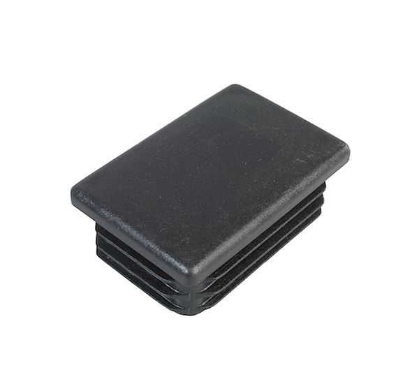 Produktbild Alberts Pfostenkappe für Vierkant-Metallpfosten, Kunststoff, grau, 60x40 mm