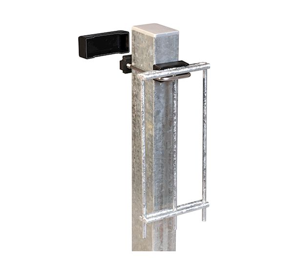 Produktbild Alberts Bügelschelle für Vierkantpfosten, Edelstahl, für Pfosten 60x40 mm