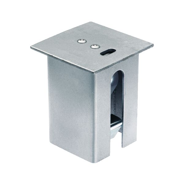 Produktbild Alberts Abdeckkappe für Bodenhülsen Absperrpfosten eckig verriegelbar feuerverzinkt