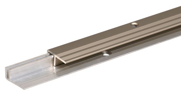 Produktbild Alberts Ausgleichsprofil Pro Alu edelstahl eloxiert 2700 x 22 x 1,5 mm für Beläge 7-15mm