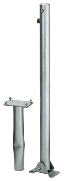 Produktbild Alberts Pfosten Klappy-Bo feuerverzinkt zum Einbetonieren 60mm Dreikantschloss