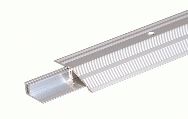 Produktbild Alberts Ausgleichsprofil Pro Alu silber eloxiert 2700 x 44 x 1,5 mm für Beläge 7-15mm