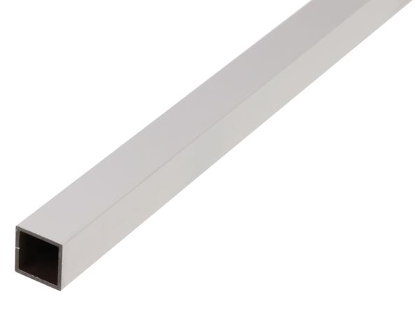 Produktbild Alberts BA Profil Vierkant Alu weiß beschichtet 2600 x 30 x 30 x 2 mm