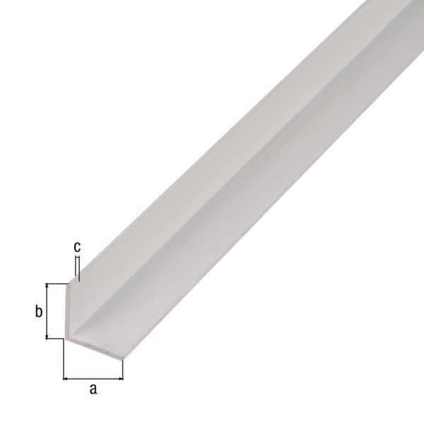 Produktbild Alberts BA Profil Winkel Alu weiß beschichtet 2000 x 30 x 30 x 2 mm bild 2