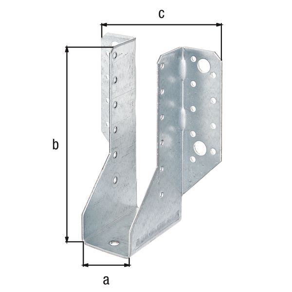 Produktbild Alberts Balkenschuh Typ A sendzimirverzinkt lichte Breite 40mm Höhe 140mm bild 2