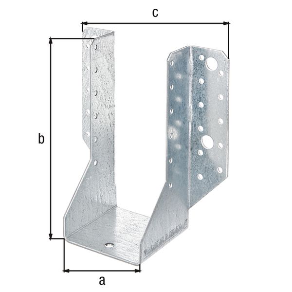 Produktbild Alberts Balkenschuh Typ A sendzimirverzinkt lichte Breite 70mm Höhe 155mm bild 2