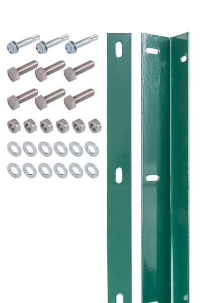 Produktbild Alberts Befestigungsleiste grün für Doppelstab Gittermatten 1800 mm