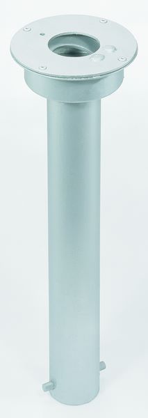 Produktbild Alberts Bodenhülse feuerverzinkt selbsklemmend für Absperrpfosten 60 mm ohne Abdeckkappe bild 1