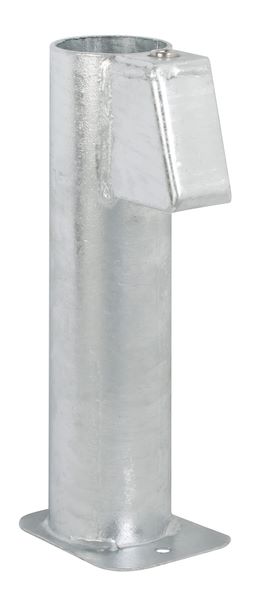 Produktbild Alberts Bodenhülse für Schilderpfosten feuerverzinkt für Rohr 60mm Länge 500mm bild 1