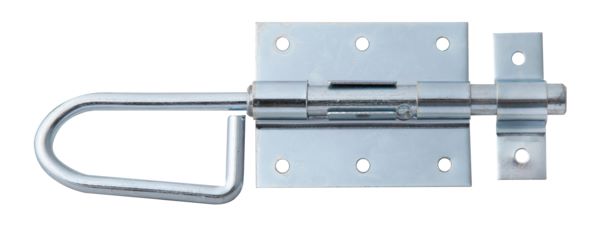 Produktbild Alberts Bolzen Stangenriegel mit Schlaufe blau verzinkt Bolzen 11,5mm Länge 200mm