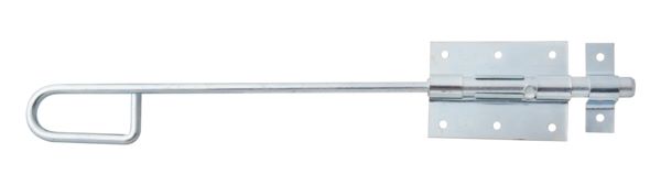 Produktbild Alberts Bolzen Stangenriegel mit Schlaufe blau verzinkt Bolzen 13,5mm Länge 400mm