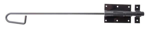 Produktbild Alberts Bolzen Stangenriegel mit Schlaufe schwarz Bolzen 15,5mm Länge 500mm