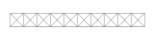 Produktbild Alberts Dekorelement Design Nexus verzinkt anthrazit 2000 x 200 mm