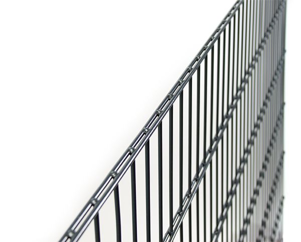 Produktbild Alberts Doppelstab Gittermatte feuerverzinkt 2000x1600mm Masche 50x200mm bild 2