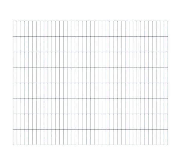 Produktbild Alberts Doppelstab Gittermatte feuerverzinkt 2000x1600mm Masche 50x200mm bild 1