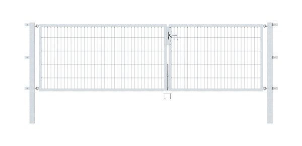 Produktbild Alberts Doppeltor Flexo feuerverzinkt 3500x1000 Pfosten 80x80x1700mm