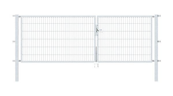 Produktbild Alberts Doppeltor Flexo feuerverzinkt 3500x1200 Pfosten 80x80x1900mm