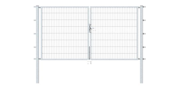 Produktbild Alberts Doppeltor Flexo feuerverzinkt 3500x1200 Pfosten 80x80x1900mm bild 2