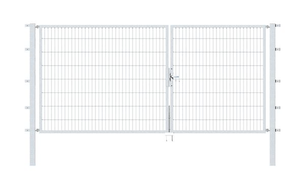 Produktbild Alberts Doppeltor Flexo feuerverzinkt 3500x1600 Pfosten 80x80x2300mm