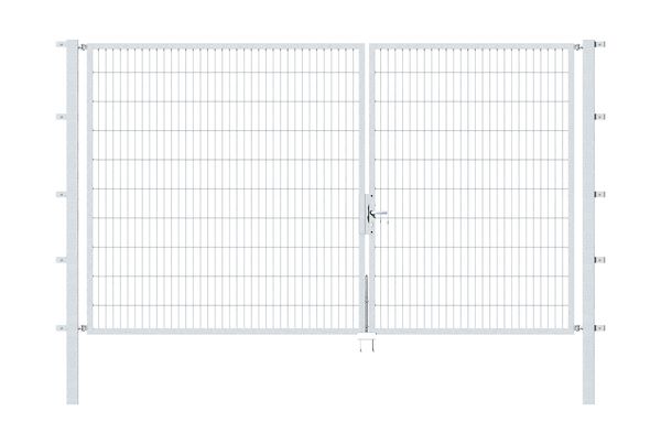 Produktbild Alberts Doppeltor Flexo feuerverzinkt 3500x2000 Pfosten 80x80x2700mm