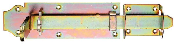 Produktbild Alberts Doppeltorverschluss für Rahmentore gelb verzinkt Gesamtlänge 380mm bild 1