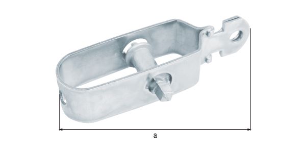 Produktbild Alberts Drahtspanner galvanisch blau verzinkt Gesamtlänge 115mm bild 2