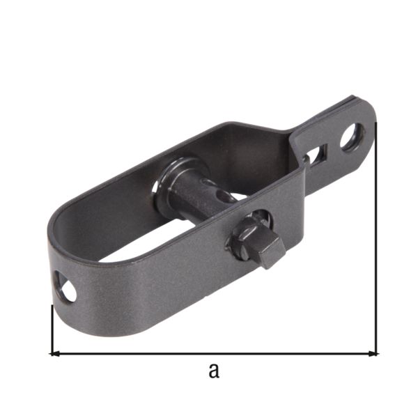 Produktbild Alberts Drahtspanner verzinkt anthrazit Gesamtlänge 115mm bild 2