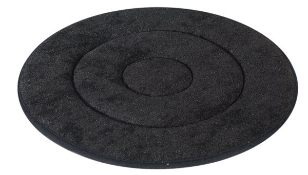 Produktbild Alberts Drehkissen KST Polster Schaumstoff mit Synthetikfellbezug Durchmesser 420mm