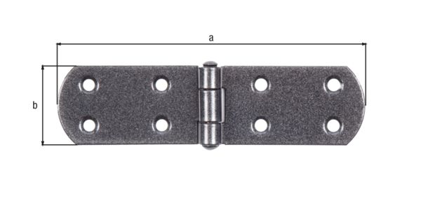 Produktbild Alberts DURAVIS Kistenband schwarzdiamant 135 x 35 x 2 mm bild 2