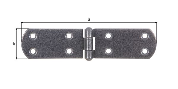 Produktbild Alberts DURAVIS Kistenband schwarzdiamant 156 x 35 x 2 mm bild 2