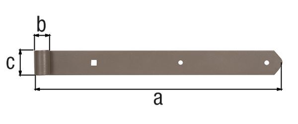 Produktbild Alberts DURAVIS Ladenband schwarzdiamant Durchmesser 13 mm Länge 600 mm