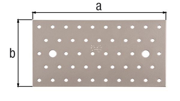 Produktbild Alberts DURAVIS Lochplatte sendzimirverzinkt 200 x 100 x 2 mm