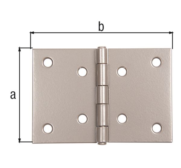 Produktbild Alberts DURAVIS Scharnier breit blau verzinkt 60 x 90 x 1,25 mm