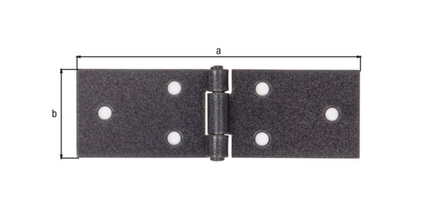 Produktbild Alberts DURAVIS Tischband blau verzinkt schwarzdiamant 32 x 100 mm