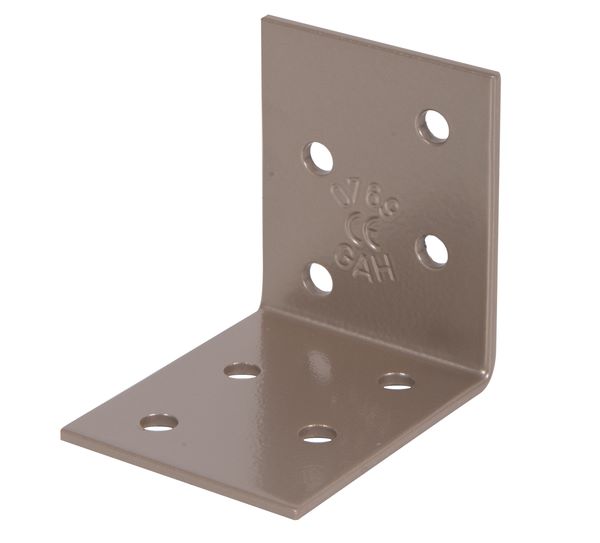 Produktbild Alberts DURAVIS Winkelverbinder sendzimirverzinkt perlbeige 50 x 50 x 40 mm