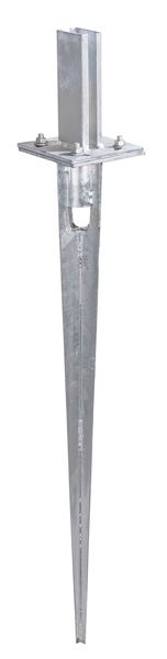 Produktbild Alberts Einschlag Bodenhülse für 60x40 mm feuerverzinkt Länge 910 mm