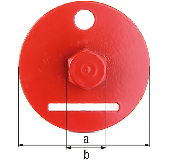 Produktbild Alberts Einschraub Werkzeug für Flechtzaunhalter zinkphosphatiert Durchmesser 60 mm