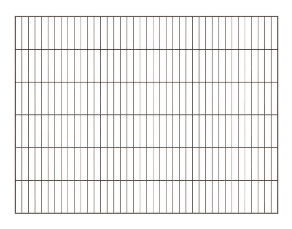 Produktbild Alberts Einstab Gittermatte Garden RAL 7016 anthrazit 2000 x 1500 mm