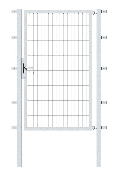 Produktbild Alberts Einzeltor Flexo feuerverzinkt 1000x1000 Pfosten 60x60 1500mm