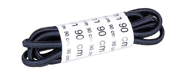 Produktbild Alberts Elastische Schnürsenkel Nylon schwarz Länge 900mm